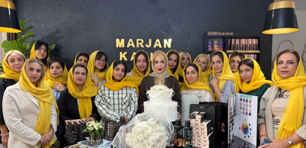 آموزش تخصصی رنگ مو مرجان کریمی در تهران